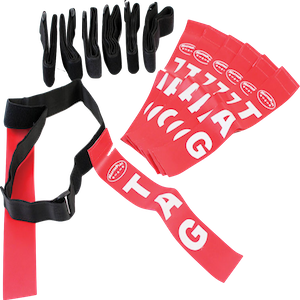 Tag rugby belts